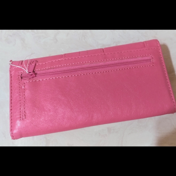 Hot Pink Wallet - Picture 2 of 4